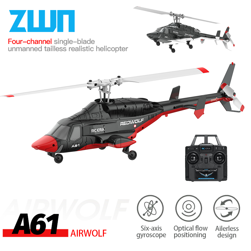 Rc Helicopter Large - Helikopter RC A61 2.4G z 6-osiowym