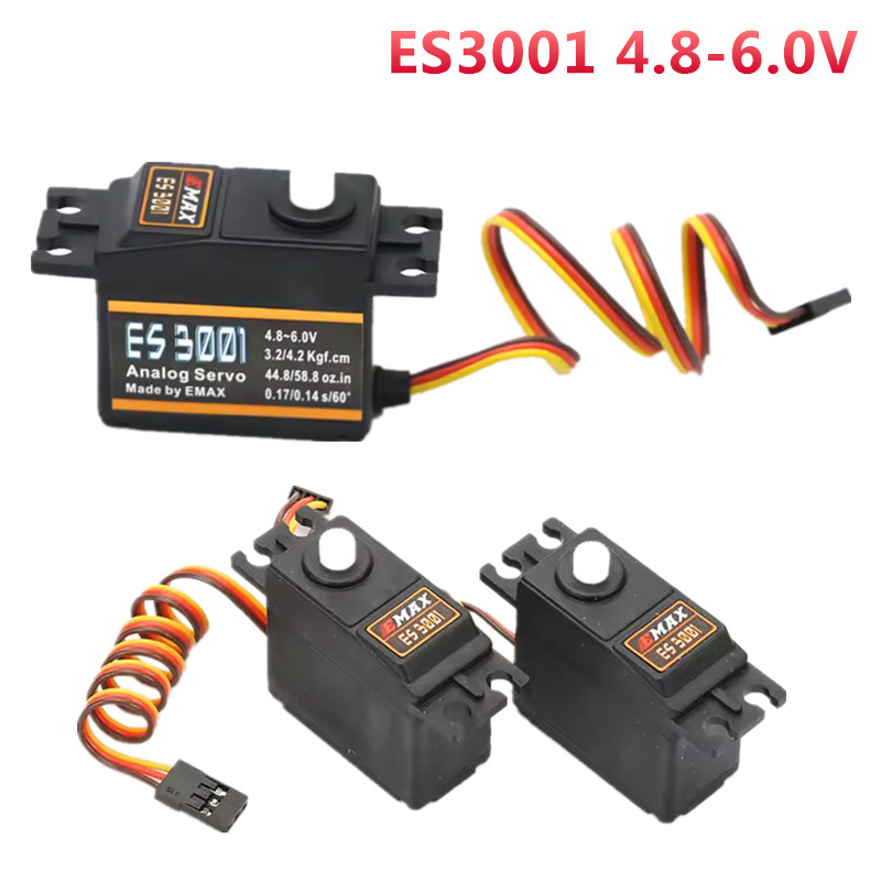 Rc Helicopter Servo - 1/4 SZT. EMAX ES3001 4.8-6.0V 37g