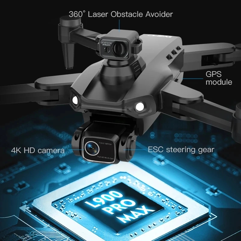 L900 Pro MAX GPS Drone 4K Prof – Rc Helicopter Electric recenzja i cena
