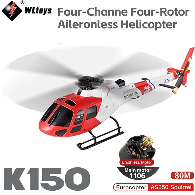 Helikopter RC WLtoys 4CH K150- – Rc Helicopter Gas recenzja i cena