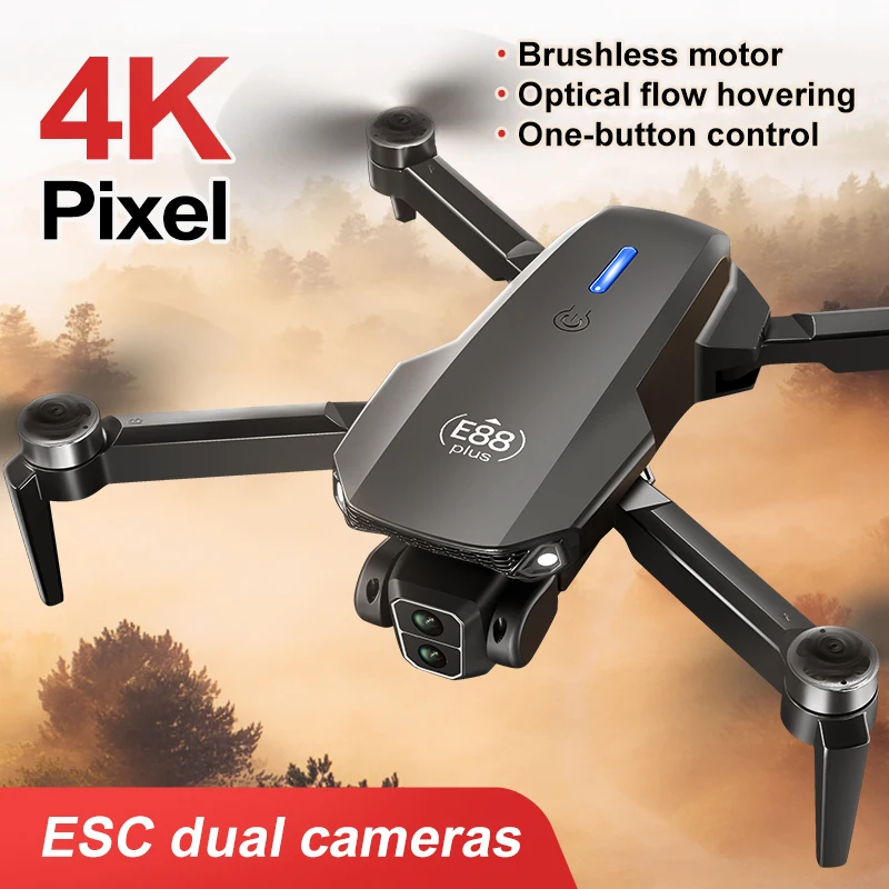 Nowy dron E88 Plus Quadcopter: – Rc Helicopter Electric recenzja i cena